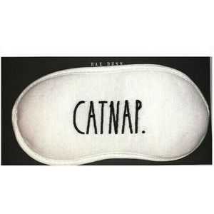 Rae Dunn by Magenta Sleep Mask & Blindfold, Soft Eye Mask w/Adjustable Strap